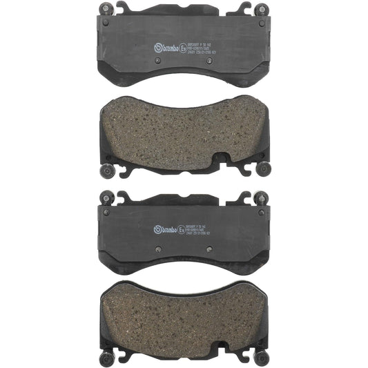 BREMBO P50142 Brembo P50142 Low-Met Front Disc Brake Pad Set MERCEDES-BENZ/PUCH OE# A0044208920