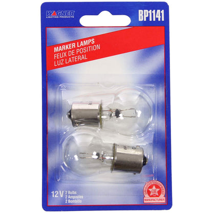 WAGNER BP1141 Wagner Lighting BP1141 Standard Multi-Purpose Light Bulb Card of 2