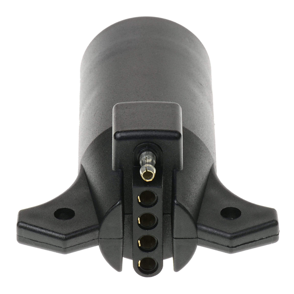 T-H MARINE BE-TR-59395-DP T-H Marine Trailer Wiring Adapter - Round Style 7-Way to 5-Way Adapter, 12 Volt DC