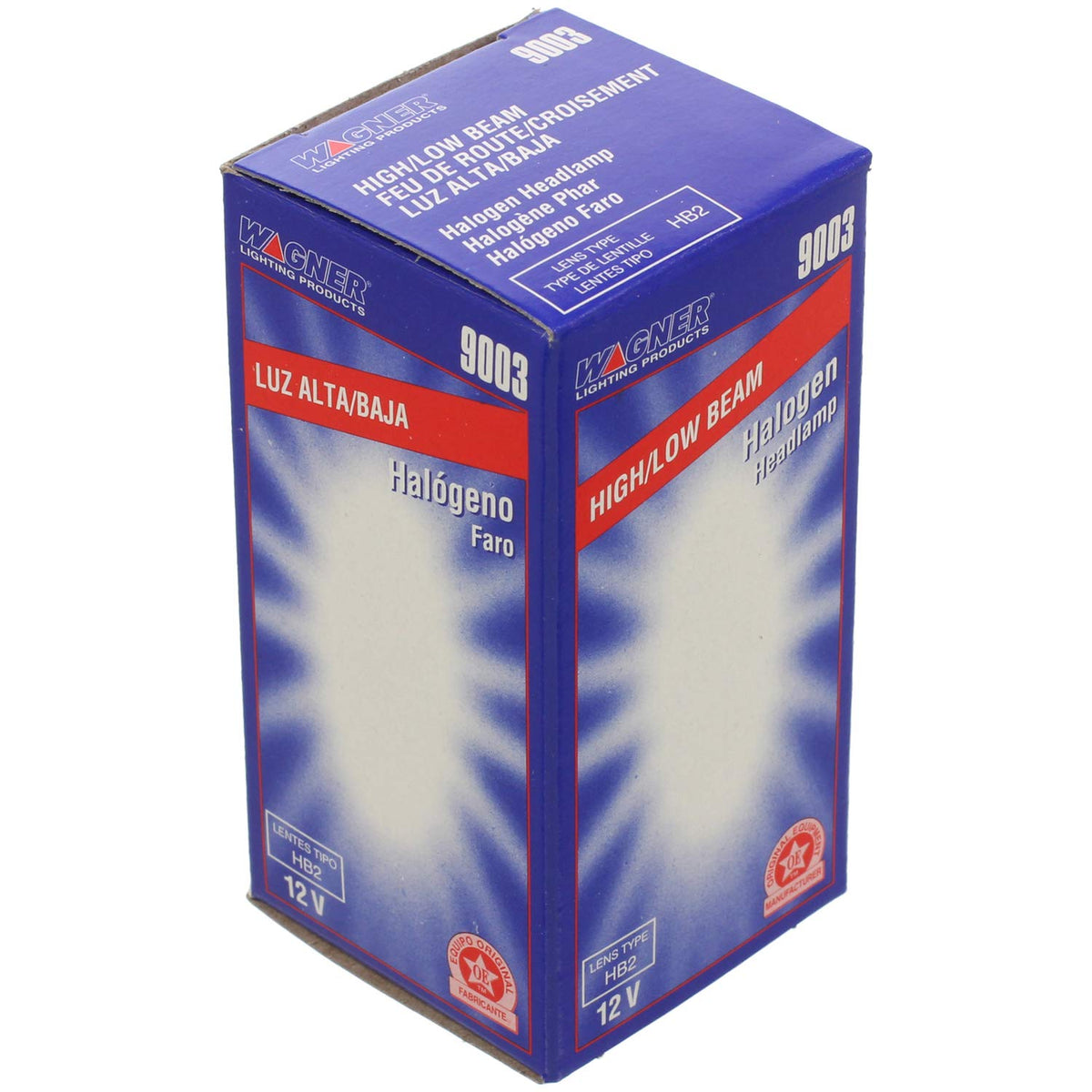 WAGNER 9003 Wagner Lighting 9003 Standard Multi-Purpose Light Bulb Box of 1