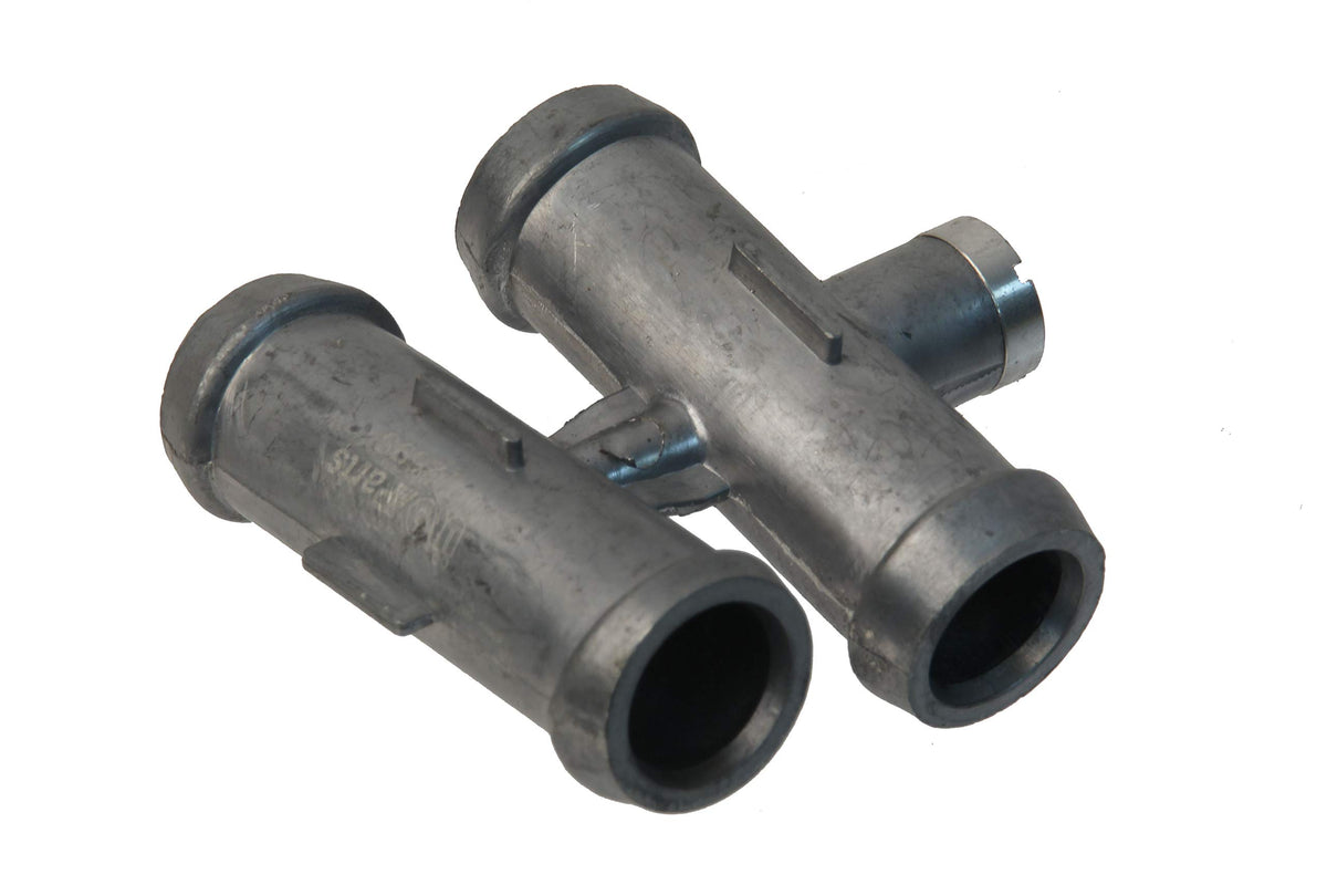 URO Parts 17127515494PRM Cooling Hose Connector, Aluminum