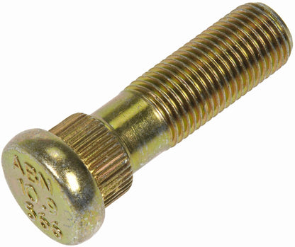 DORMAN 610-566 Dorman 610-566 M12-1.25 Serrated Wheel Stud - 14.38 mm Knurl, 43.5 mm Length Compatible with Select Scion / Subaru / Toyota Models, 10 Pack (Made in USA)