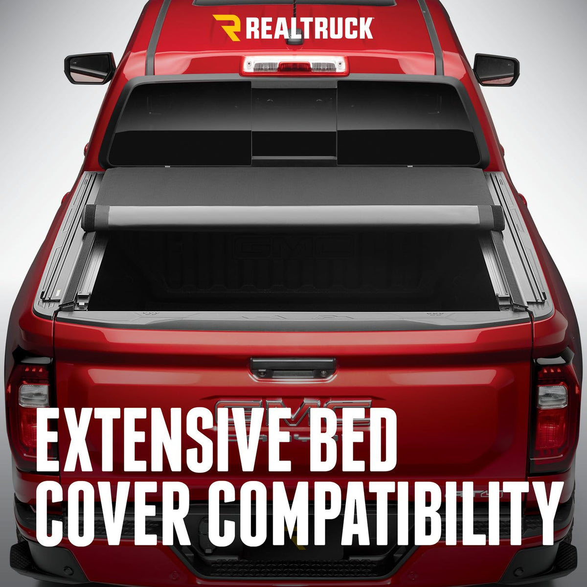 TRUXEDO 1118329 RealTruck TruXedo Elevate TS Rails | 1118329 | Fits 5' to 5'4" Beds - Compact Trucks (56" Rail Length) | RAILS & Cleats Only , Black