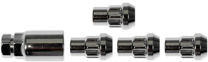 Dorman 712-228 WHEEL NUT LOCK CHROME ACORN SET 1/2-20
