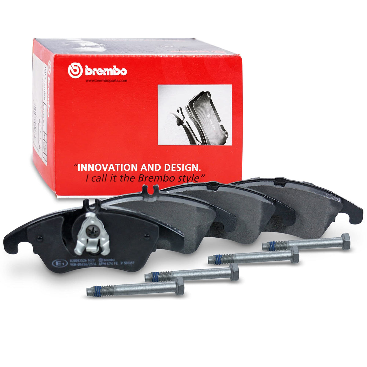 BREMBO P50069 Brembo P50069 Low-Met Front Disc Brake Pad Set MERCEDES-BENZ/MERCEDES-BENZ (BBDC) OE# A0064202820