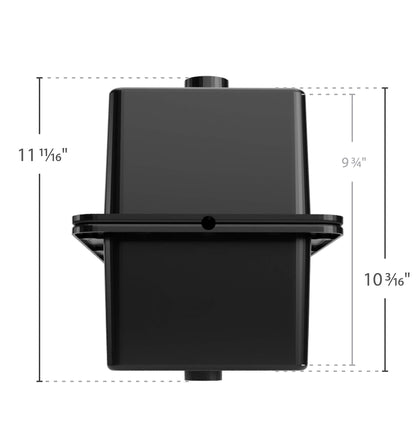 CAMCO 55371 Camco 55371 Vented RV/Marine Battery Box, Standard - Protects Your RV or Marine Battery from Collisions and Contaminants - Holds (1) Group 24 Battery