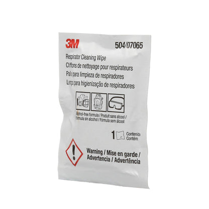 51131-07065 3M Respirator Cleaning Wipes,Alcohol-free respirator cleaning wipe - 1 Each