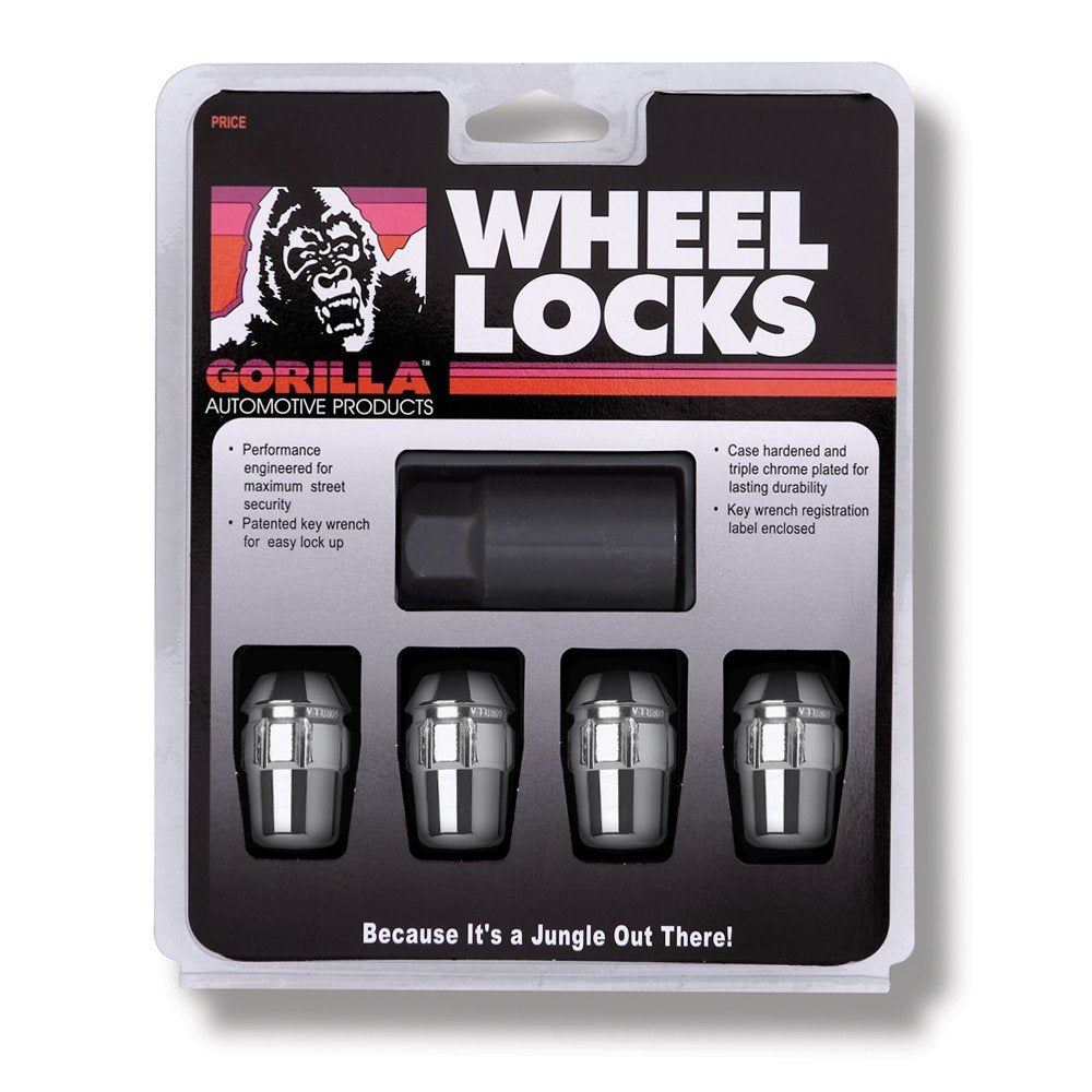 GORILLA 71601N Gorilla Automotive 71601N 14mm x 2.00 Acorn Lug Nut,Chrome