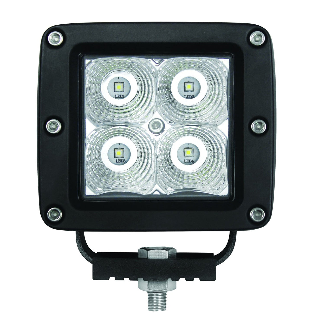 Hella 357204031 ValueFit Cube Flood Beam (Off Road, 4LED), Multi