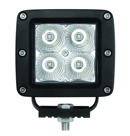Hella 357204031 ValueFit Cube Flood Beam (Off Road, 4LED), Multi