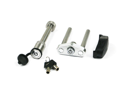 WEIGH SAFE WS06 Weigh Safe WS06 - Keyed Alike Dual Pin Lock and Receiver Pin (Designed to Function with 2",2.5" & 3" Receivers). ONLY FITS 180 Hitch Ball MOUNTS, Black