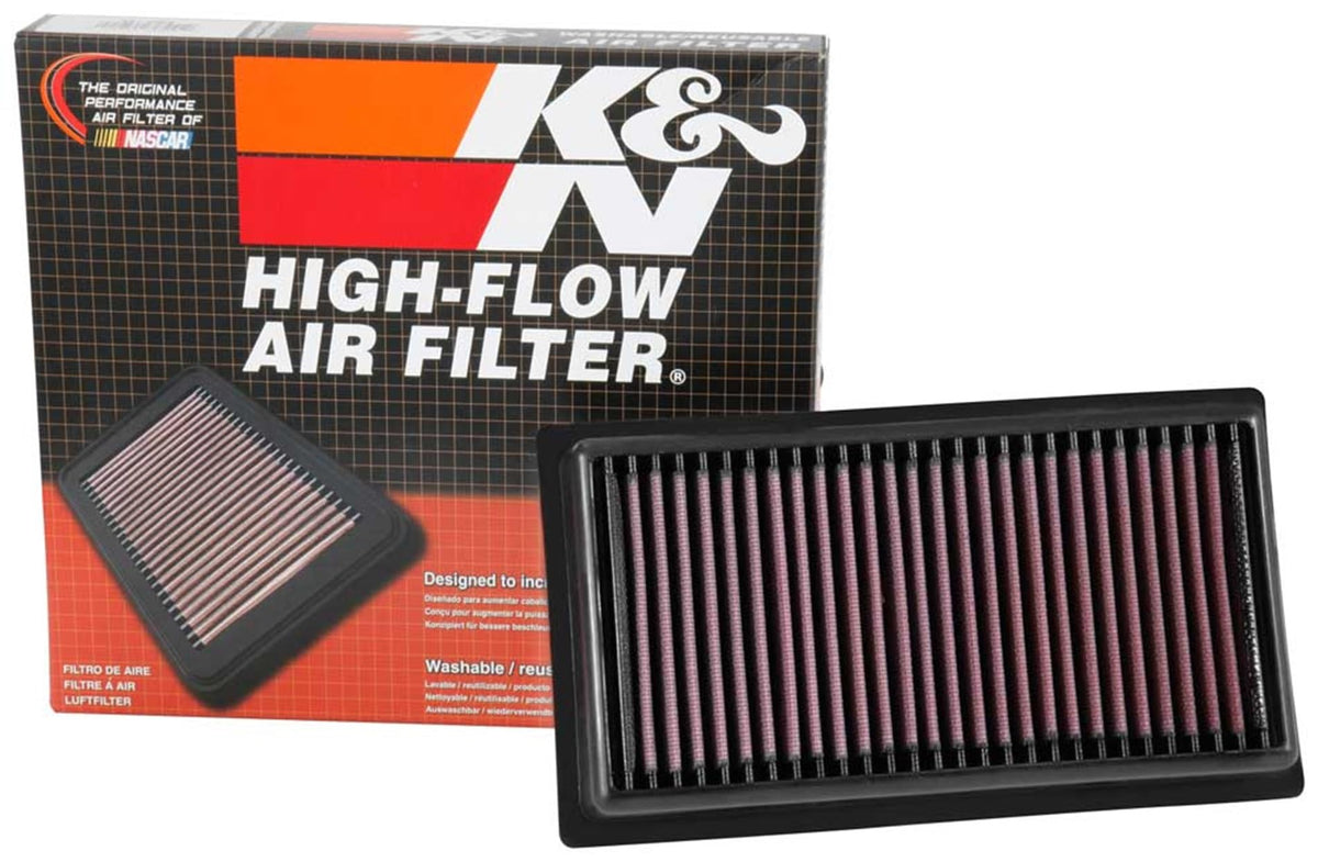 K&N FILTER 33-5060 K&N High-Flow Original Lifetime Engine Air Filter: Increase Power: Premium, Washable: Compatible with 2017-2025 Subaru/Toyota: BRZ, 86, GR86, 33-5060