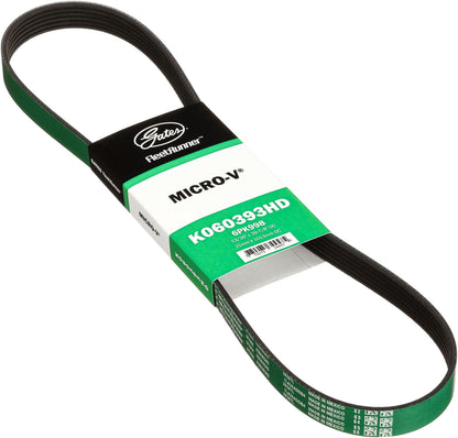 Gates K060393HD Fleet Runner Heavy Duty Micro V Serpentine