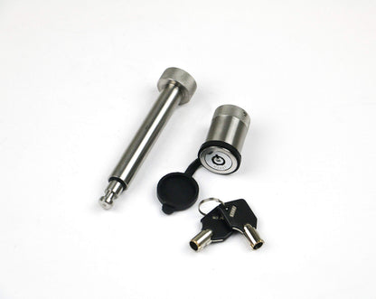 WEIGH SAFE WS06 Weigh Safe WS06 - Keyed Alike Dual Pin Lock and Receiver Pin (Designed to Function with 2",2.5" & 3" Receivers). ONLY FITS 180 Hitch Ball MOUNTS, Black