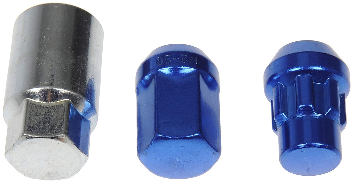 Dorman 713-275D BLUE ACORN WHEEL NUT LOCK SET
