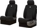 Covercraft Carhartt Super Dux SeatSaver Custom Seat Covers — Fits 2023-2025 Ram ProMaster 1500/2500/3500 — 1st Row Bucket Seats, Super Dux Black