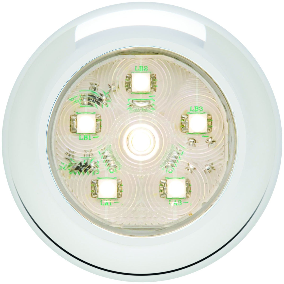 OPTRONICS UCL60CBP Optronics UCL60CBP Clear Round Sealed LED Utility Light, White