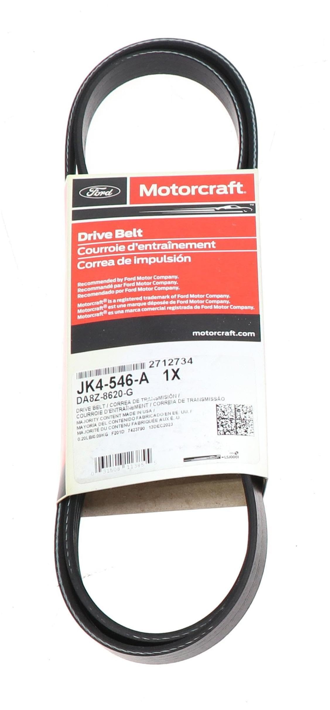 Motorcraft JK4546A V-BELT