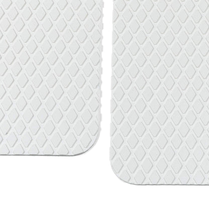 LEWMAR JWTU200023 Lewmar Treadmaster Diamond Step Pad, Size 1, Measures 10-34" W x 5-1/4" D, self-Adhesive Backing, Chemical Resistant Nitrite PVC Construction, 2 Pack, White Sand - 2020212501