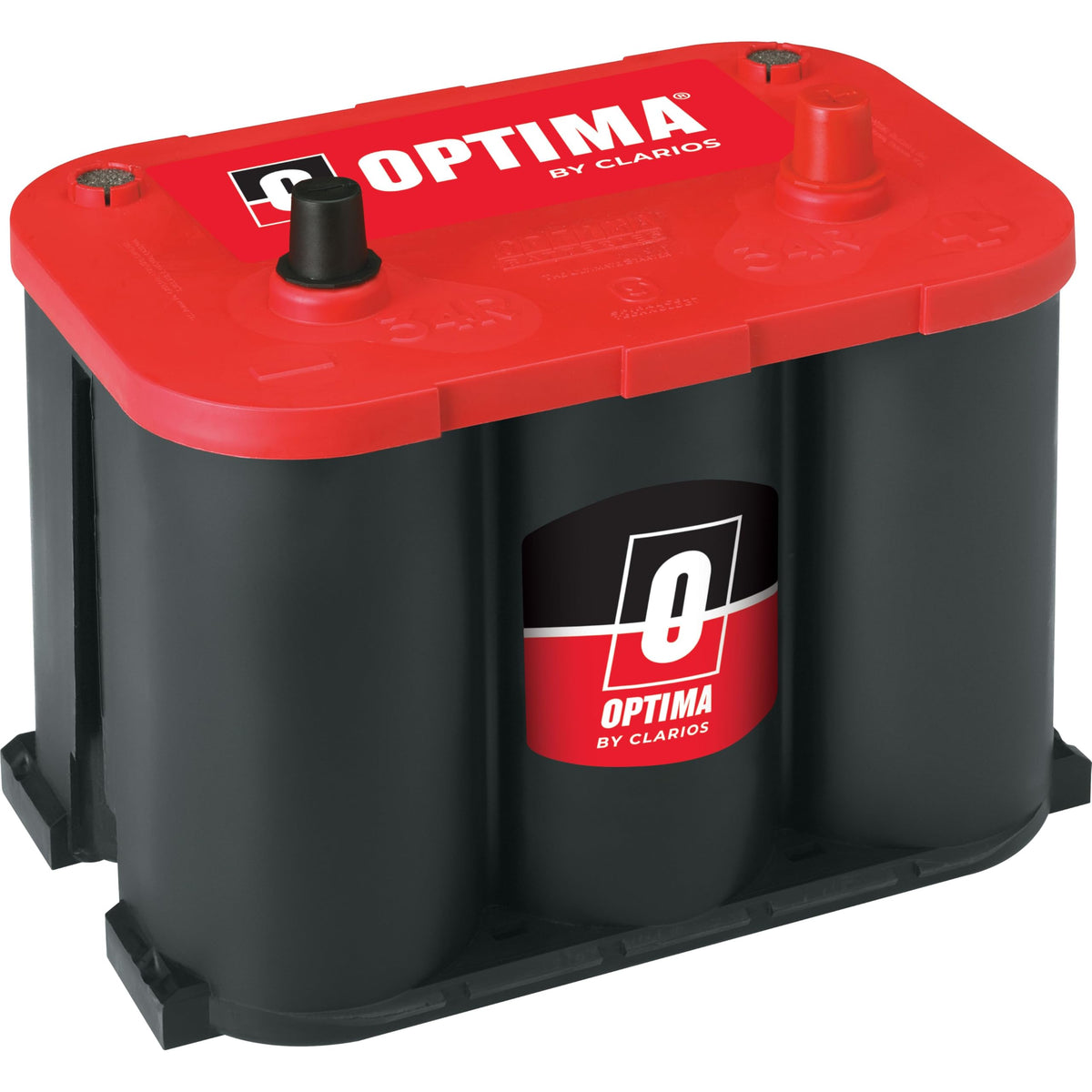 Optima 8003151 OPTIMA Batteries High Performance 34R RedTop Sealed AGM Car, Truck and SUV Starting Battery, 800 CCA, SAE Terminal, Maintenance Free, Versitile Mounting