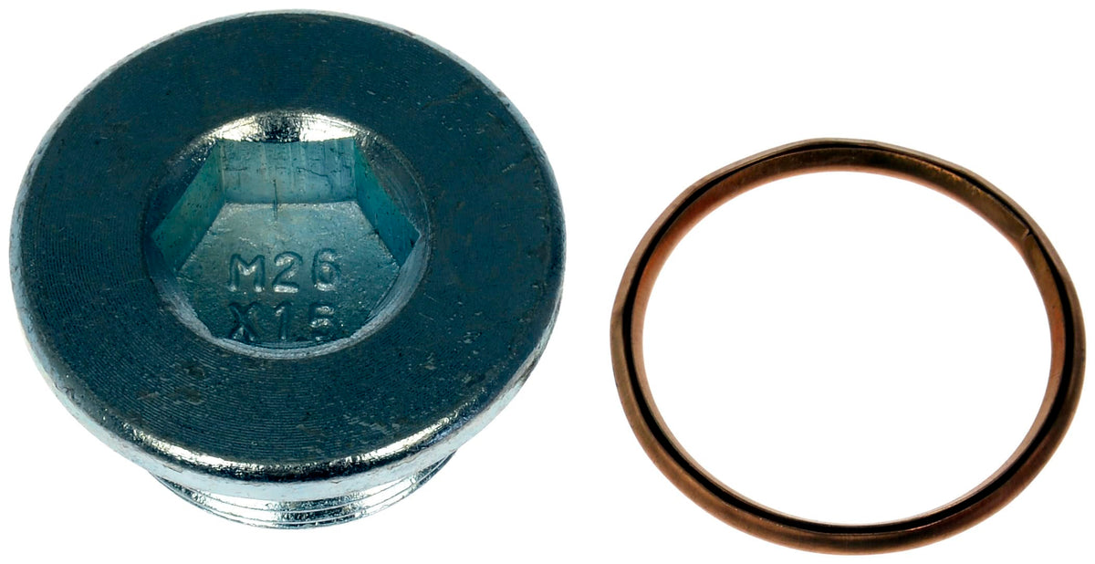 Dorman 090-099CD Oil Drain Plug Standard M26-1.50, Head Size 14