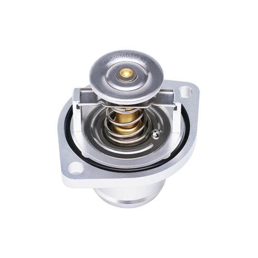 MISHIMOTO MMTS-F2D-03FH Mishimoto MMTS-F2D-03FH High-Temperature Low Temp Thermostat & CNC Housing Fits Ford 6.0 Powerstroke 2003-2007