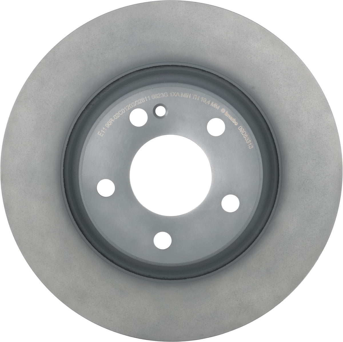 BREMBO 09D53313C02 Brembo 09.D533.13 Co-cast two piece UV Coated Pillar Vented Brake Rotor MERCEDES-BENZ/MERCEDES-BENZ (BBDC) OE# A0004231812