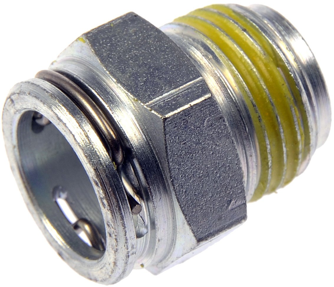 DORMAN 800-605 Dorman 800-605 Transmission Line Connector With 3/8 Tube X 5/8-18 In. Thread Compatible with Select Models