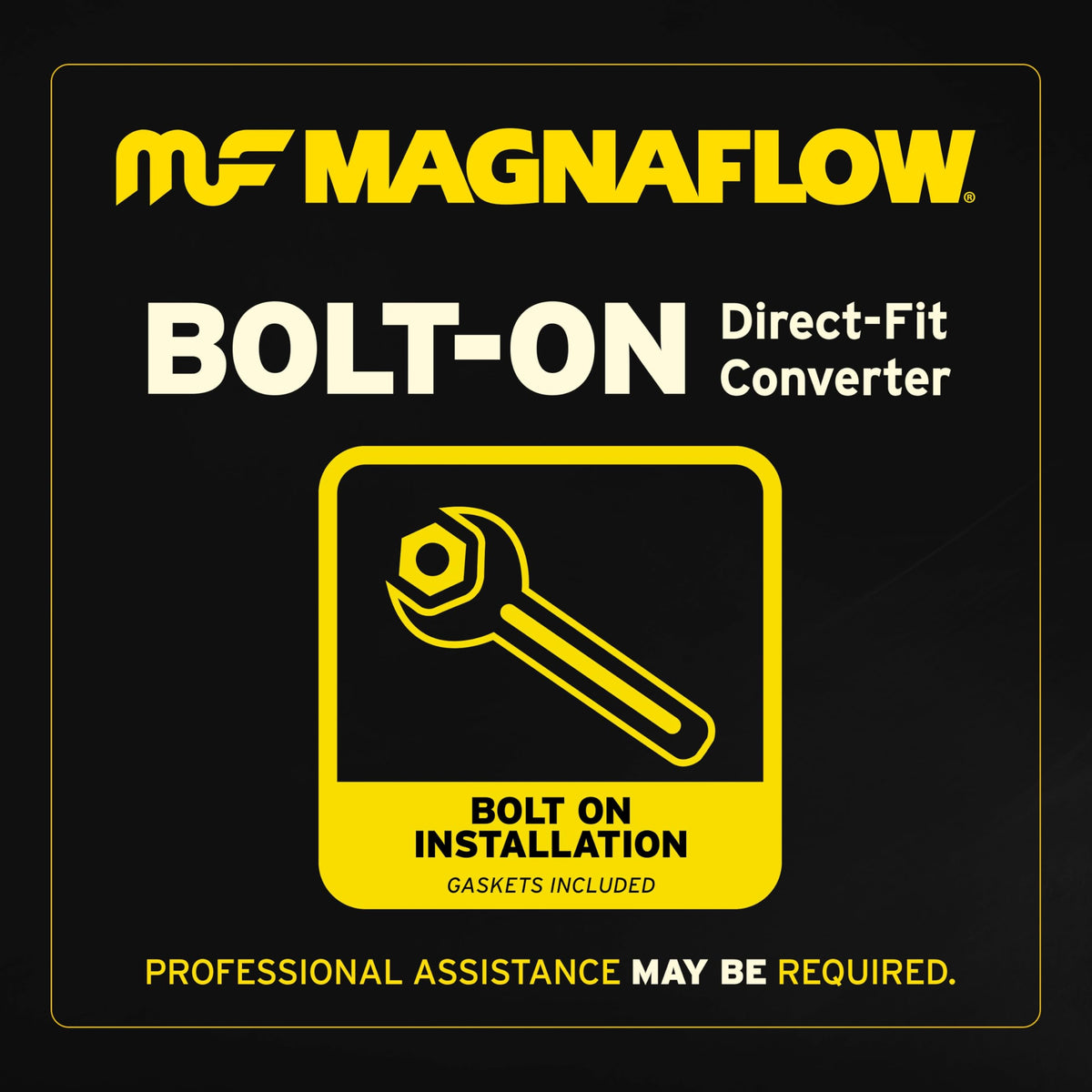 MAGNAFLOW 557973 MagnaFlow Direct-Fit Catalytic Converter 557973 (CARB Compliant)