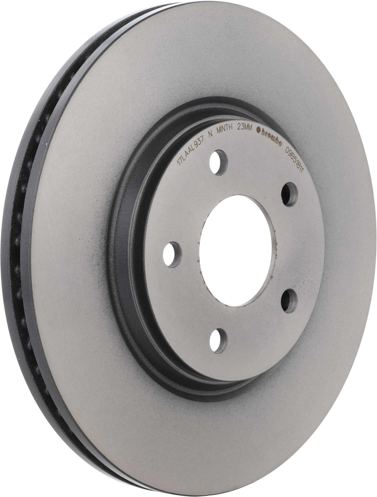 BREMBO 09B51811C02 Brembo 09.B518.11 UV Coated Pillar Vented Front Brake Rotor CHEVROLET OE# 15856665