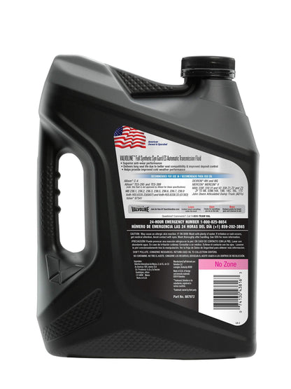 VALVOLINE 887972 Valvoline Syn Gard (ATF) ES Full Synthetic Automatic Transmission Fluid 1 GA