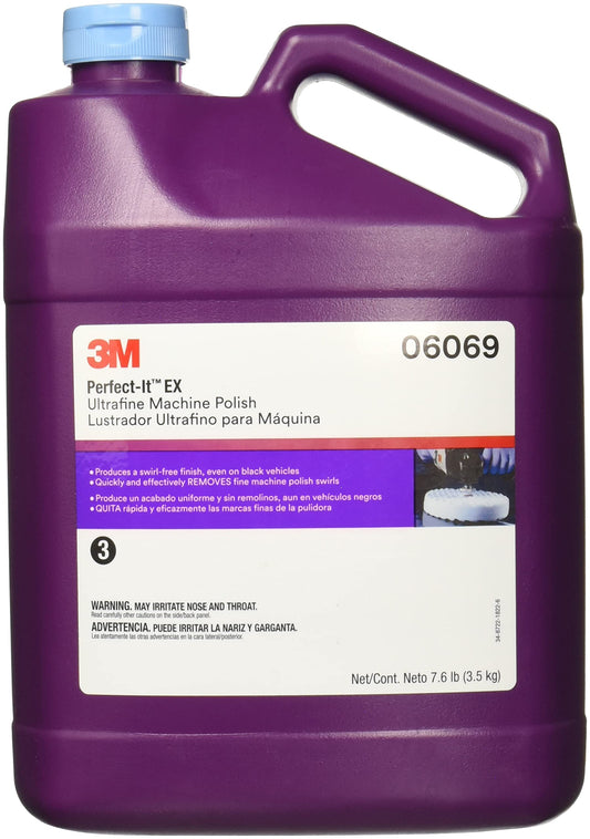 3M 06069 3M Perfect-It EX Ultrafine Machine Polish, 06069, 1 Gallon