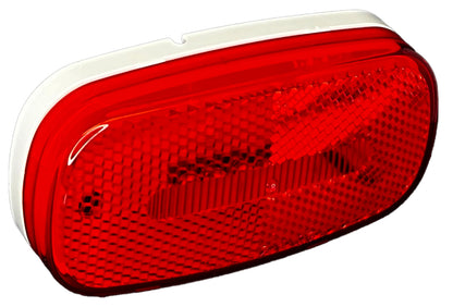 RV DESIGNER L903 RV Designer L903-4.13" x 2" Red Oblong Reflex LED Marker/Clearance Light