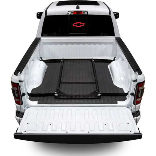 BEDSLIDE BSA-GM58-2023 Bedslide No-Drill Truck Bed Brackets, for Truck Bed Organizer, Fits Chevy Colorado and GMC Canyon, Years 2023-2024, 5’ Truck Bed, Black