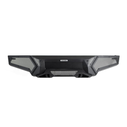 GO RHINO 341861T RealTruck Element Front Bumper w/Power Actuated Hide-Away Light Bar Mount | Steel, Textured Black | 341861T | Fits 2022-2025 Chevrolet Silverado 1500; 2019-2021 GMC Sierra 1500 & 2022 Limited