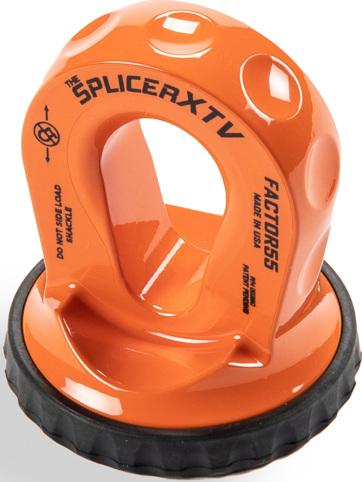 FACTOR 55 00355-07 Factor 55 XTV Splicer Synthetic Rope Shackle Mouting Thimble, Fits Pin/Bow End of 1/2 and 5/8" Shackles - Orange