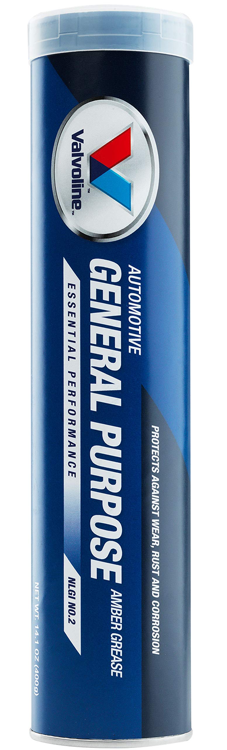 VALVOLINE VV609 Valvoline General Purpose Amber Grease 14.1 OZ Cartridge