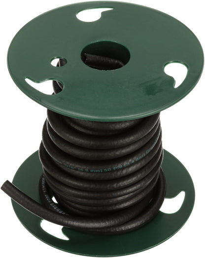 Gates 27312 Hose , Black-25' Length, Inner Diameter 3/16"
