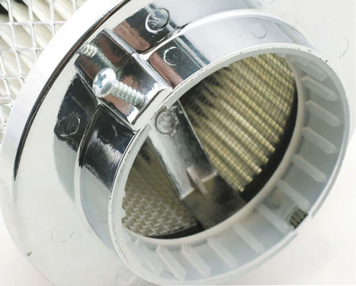 MR GASKET 4354 Mr. Gasket 4354 Air Cleaner - Deep Dish - 4 Inch x 2 Inch - Chrome