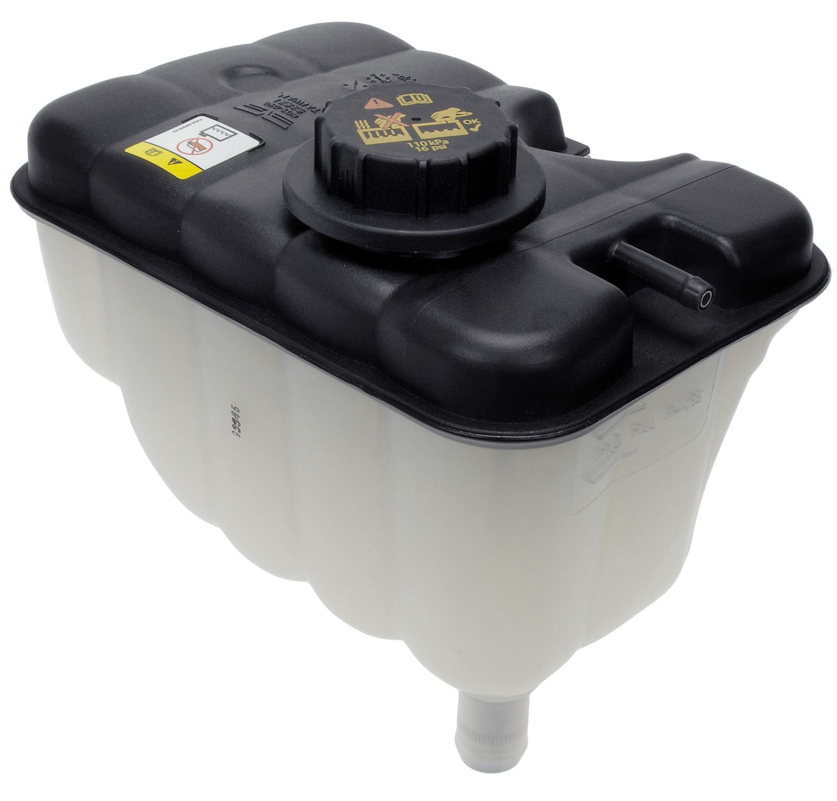 DORMAN 603-050 Dorman 603-050 Front Pressurized Coolant Reservoir with Cap Compatible with Select Ford / Lincoln / Mercury Models