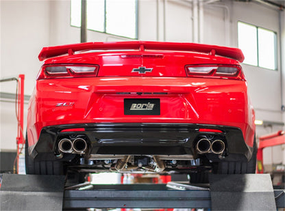 BORLA 140726 BORLA 140726 Cat-Back System for 2017-2023 Chevrolet Camaro ZL1 6.2L V8 Auto./ Manual Trans. With NPP (dual mode exhaust). NOT Recommended For Convertibles. Installation REQUIRES Cutting O.E. System