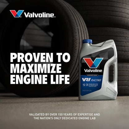 VALVOLINE 822403 Valvoline VR1 Racing SAE 60 Motor Oil 1 QT, Case of 6