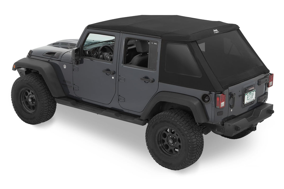 BESTOP 54423-17 Bestop Trektop Glide 5442317 for Jeep Wrangler JK 4-Door 2007-2018