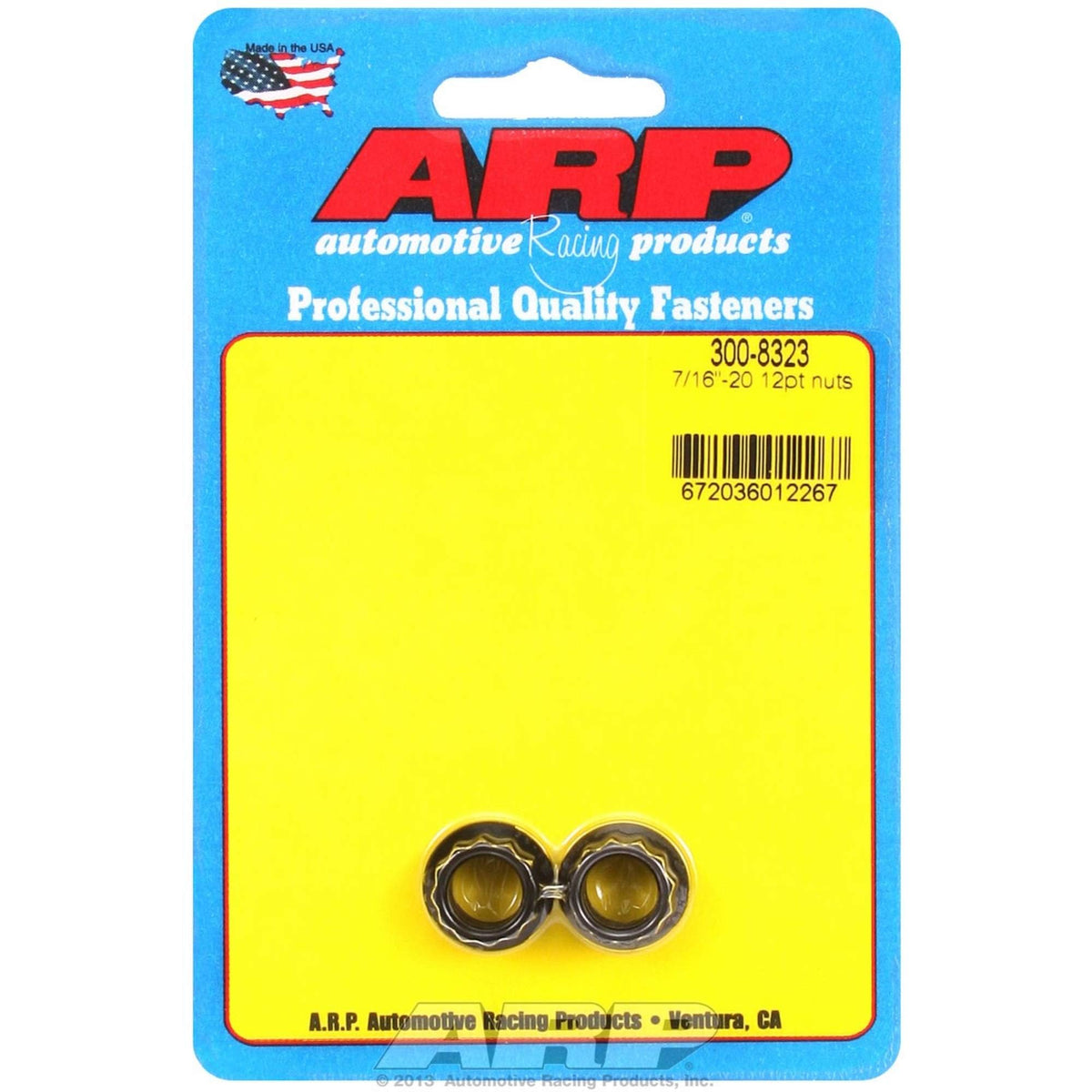 ARP 300-8303 ARP 300-8303 Nut Kit (7/16-20 12 Point)