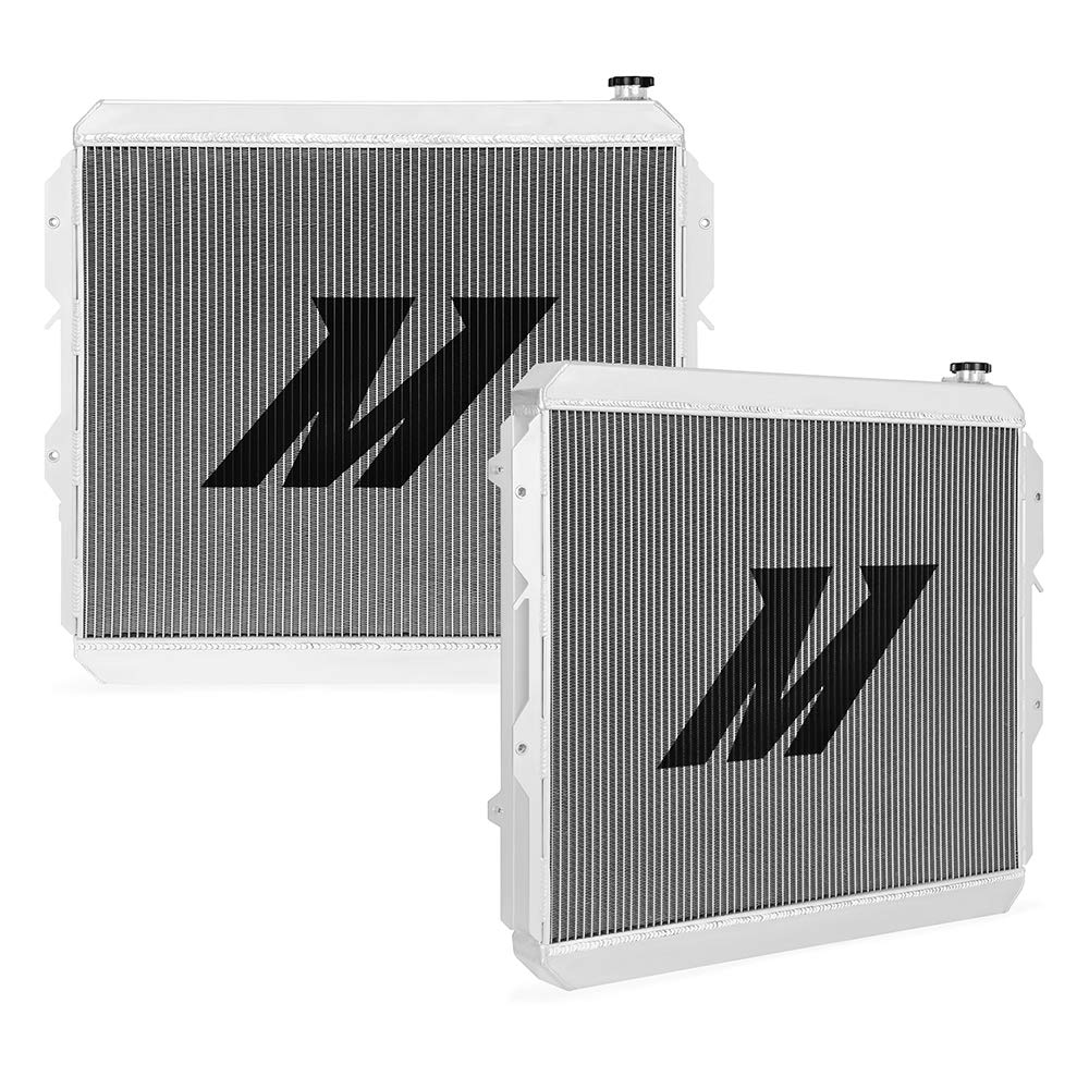 MISHIMOTO MMRAD-TUN-00V2 Mishimoto MMRAD-TUN-00V2 Performance Aluminum Radiator, Compatible With Toyota Tundra 4.7L Automatic, 2000-2006, silver