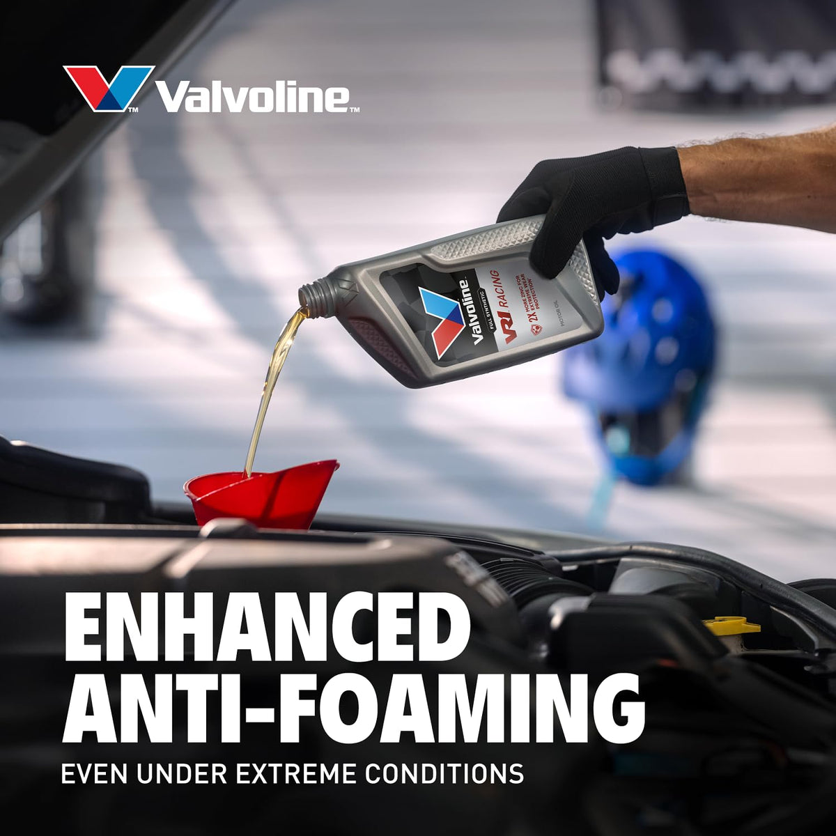VALVOLINE 679082 Valvoline VR1 Racing Synthetic SAE 20W-50 Motor Oil 1 QT, Case of 6