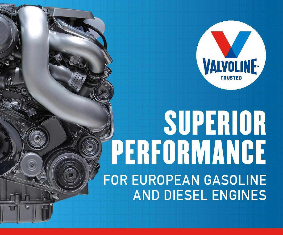 VALVOLINE VV966 Valvoline - VV966-CS 5W-40 MST SynPower Full Synthetic Motor Oil - 1qt (Case of 6) (VV966-6PK)
