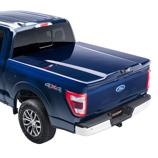RealTruck UC2208L-M7 RealTruck UnderCover Elite LX One-Piece Truck Bed Tonneau Cover – UC2208L-M7 – Fits 2021 - 2025 Ford F-150 (M7 - Carbonized Gray) 5' 7" Bed (67.1")