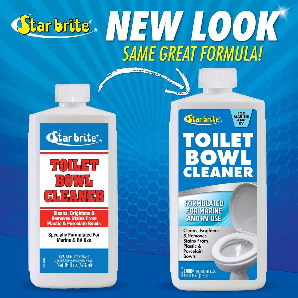 STAR BRITE 086416 STAR BRITE Toilet Bowl Cleaner - For Boat, RV, Portable Toilets, Removes Stains, Fresh Scent, 16oz (086416)