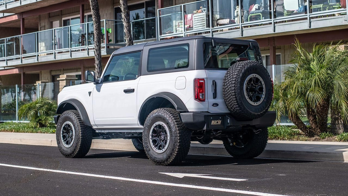 BORLA 11978 BORLA 11978 Axle-Back System for 2021-2023 Ford Bronco 2.7L V6 Automatic Transmission 4 Wheel Drive 2 & 4 Door.